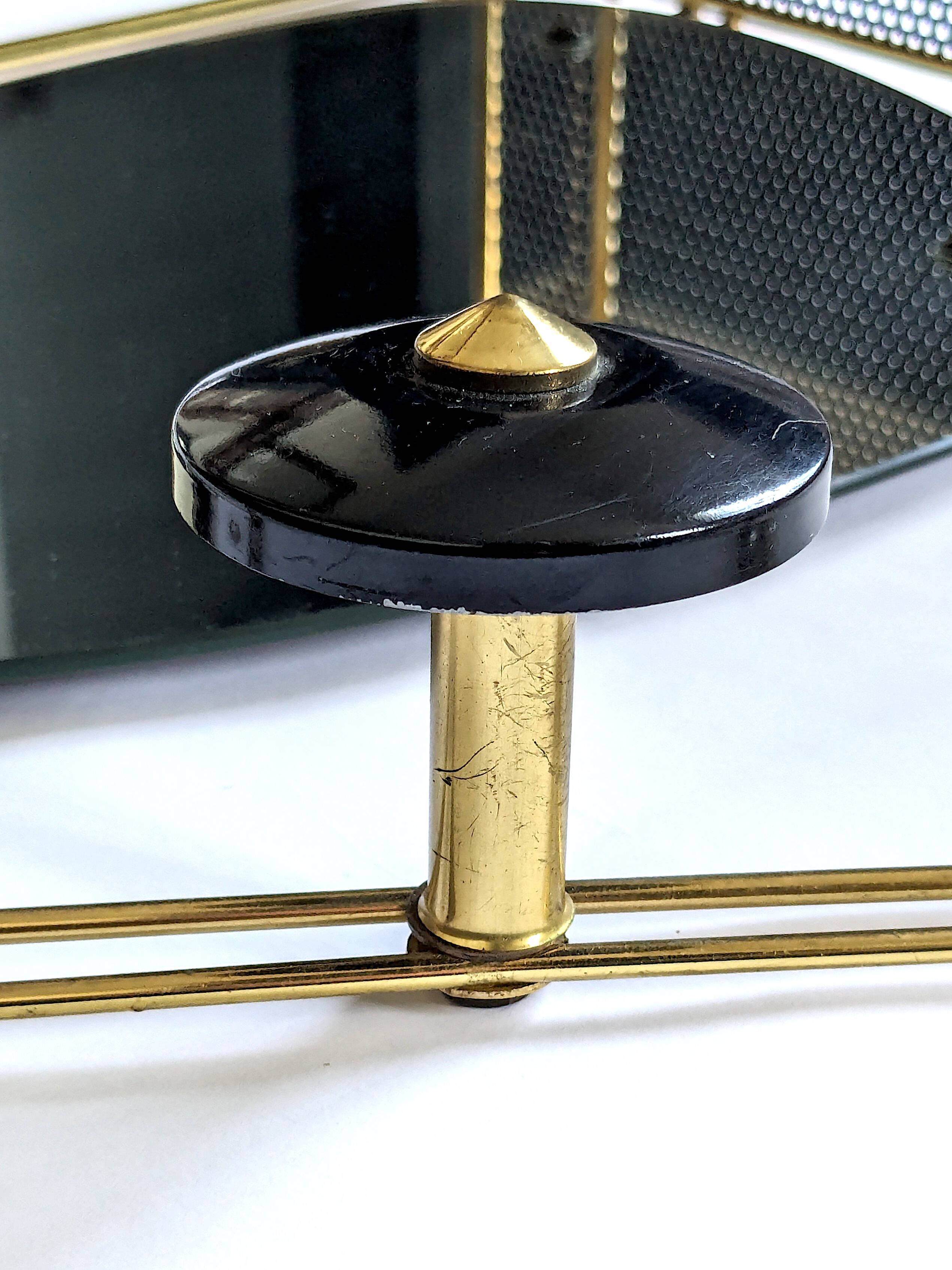Vintage design wall coat rack from the 50s