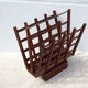 Porte-revues bois vintage