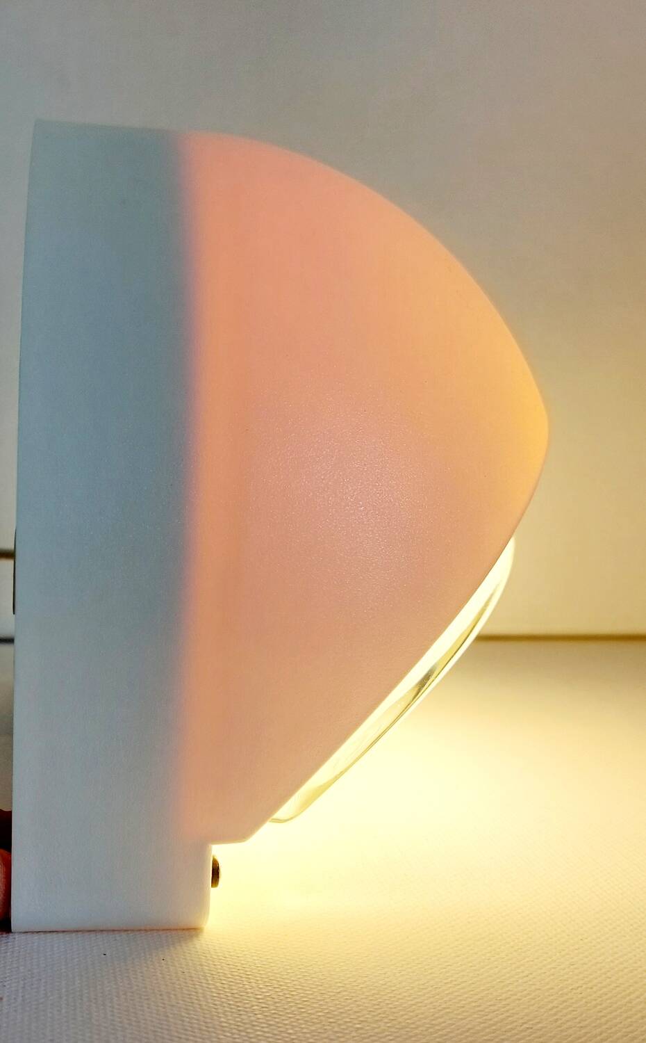 Pair of Italian designer wall lights