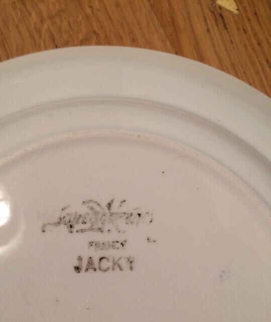 Assortment of six plates