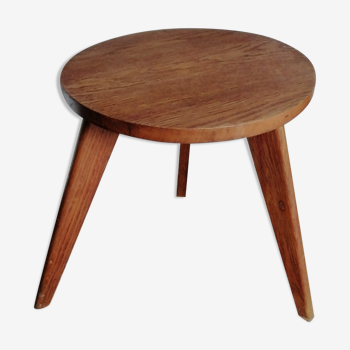 Table basse en bois tripode