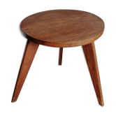 Tripod wooden coffee table