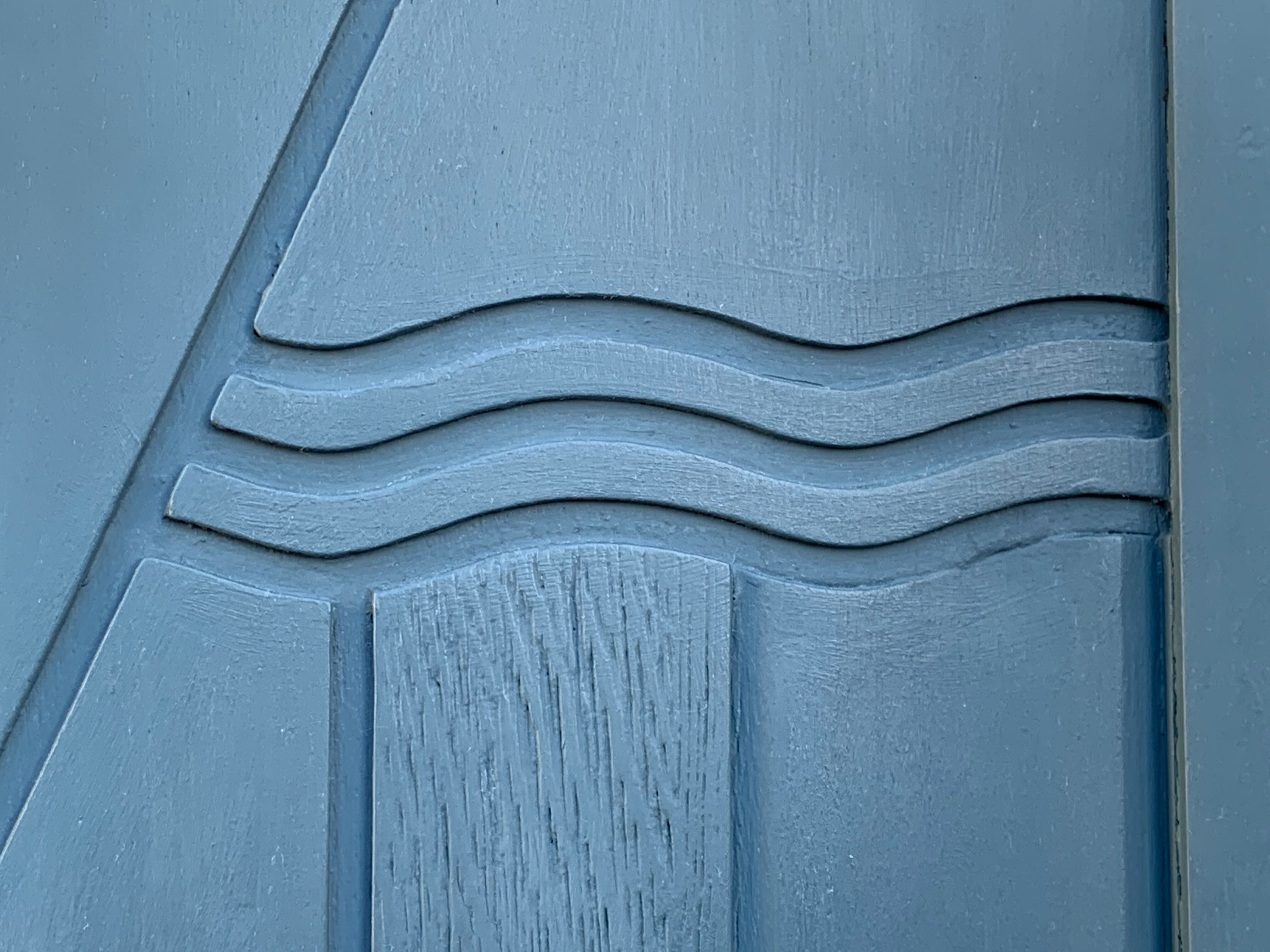 Blue wardrobe art deco 1930