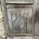 Double old oak door