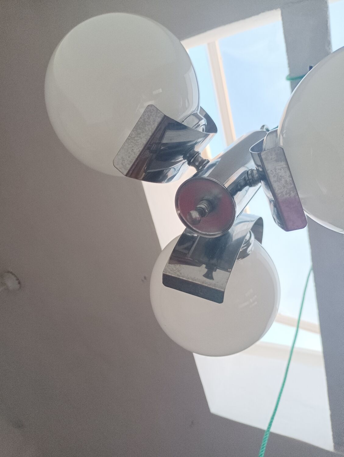 Lampe à suspension Space Age années 60/70