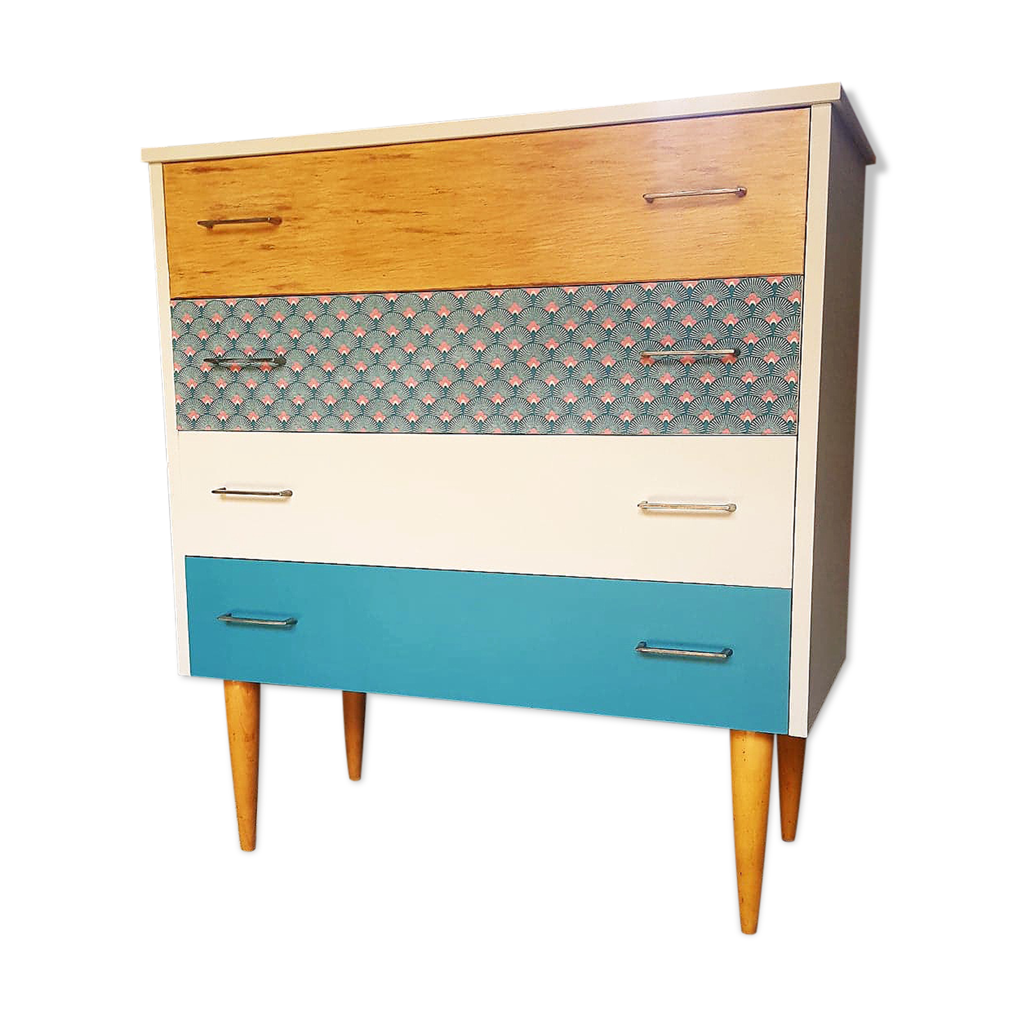 Commode coiffeuse rétro années 60