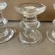 Set of 3 Littala candlesticks / Timo Sarpaneva / 1966