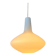 "Bulbo" suspension in opaline glass by Lisa Johansson Pape for Stockmann Orno