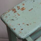 Wooden workshop stool