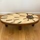 Vallauris ceramic coffee table