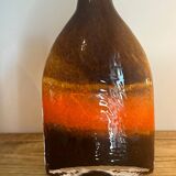 Pair of blown glass vases