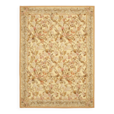 Handmade European Vintage Aubusson Kilim 268 cm x 368 cm