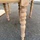 Renovated Louis Philippe round extendable dining table 118-200cm 19th century