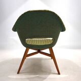 Shell lounge chair by Miroslav Navratil for Vertex, 1960