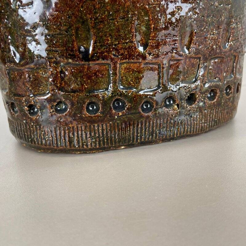 Large ceramic table lamp by Bitossi, 1970s