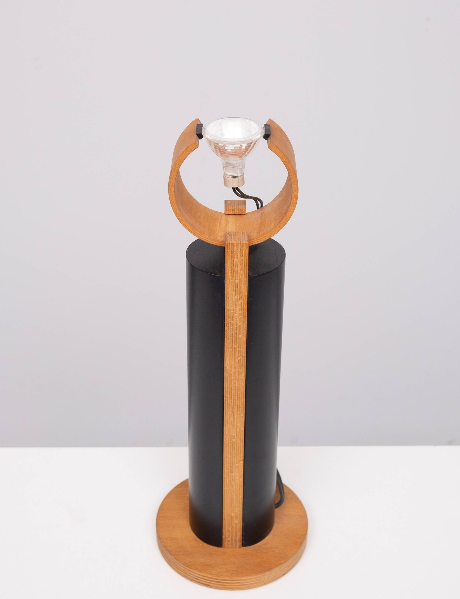 Lampe de table halogène design des années 1980