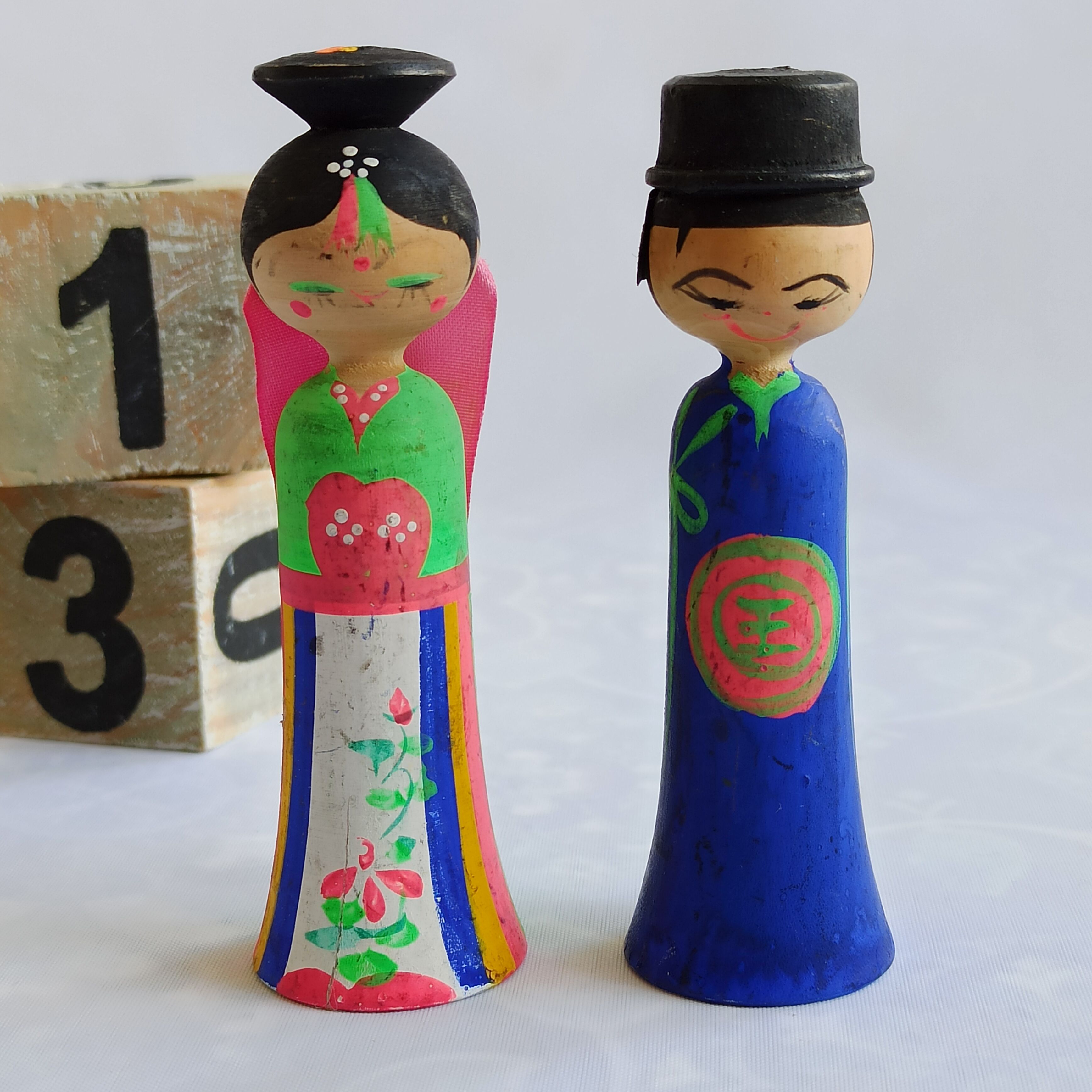 Kokeshi miniature wooden
