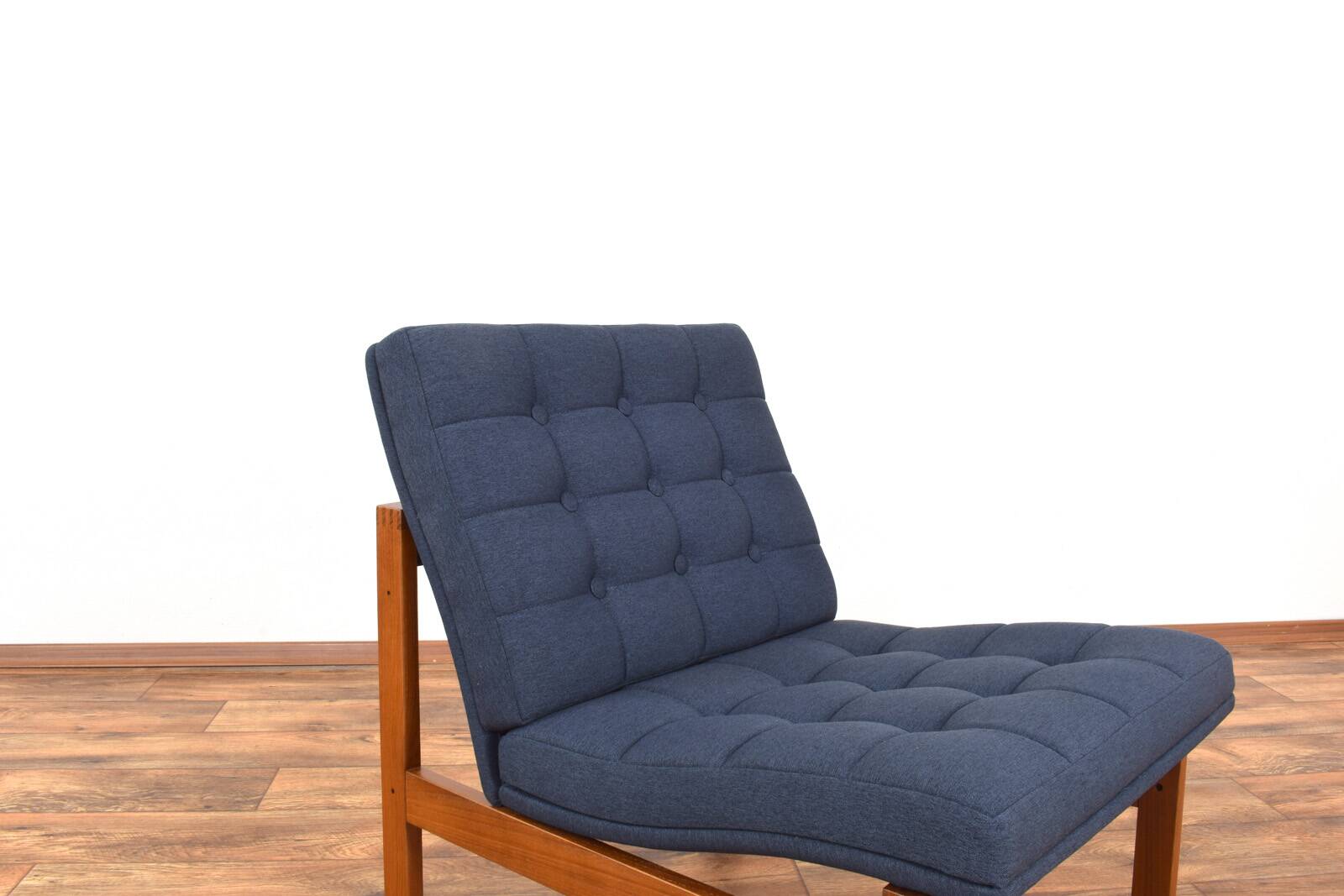 Mid-Century Teak Moduline Lounge Chair by Ole Gjerløv-Knudsen & Torben Lind