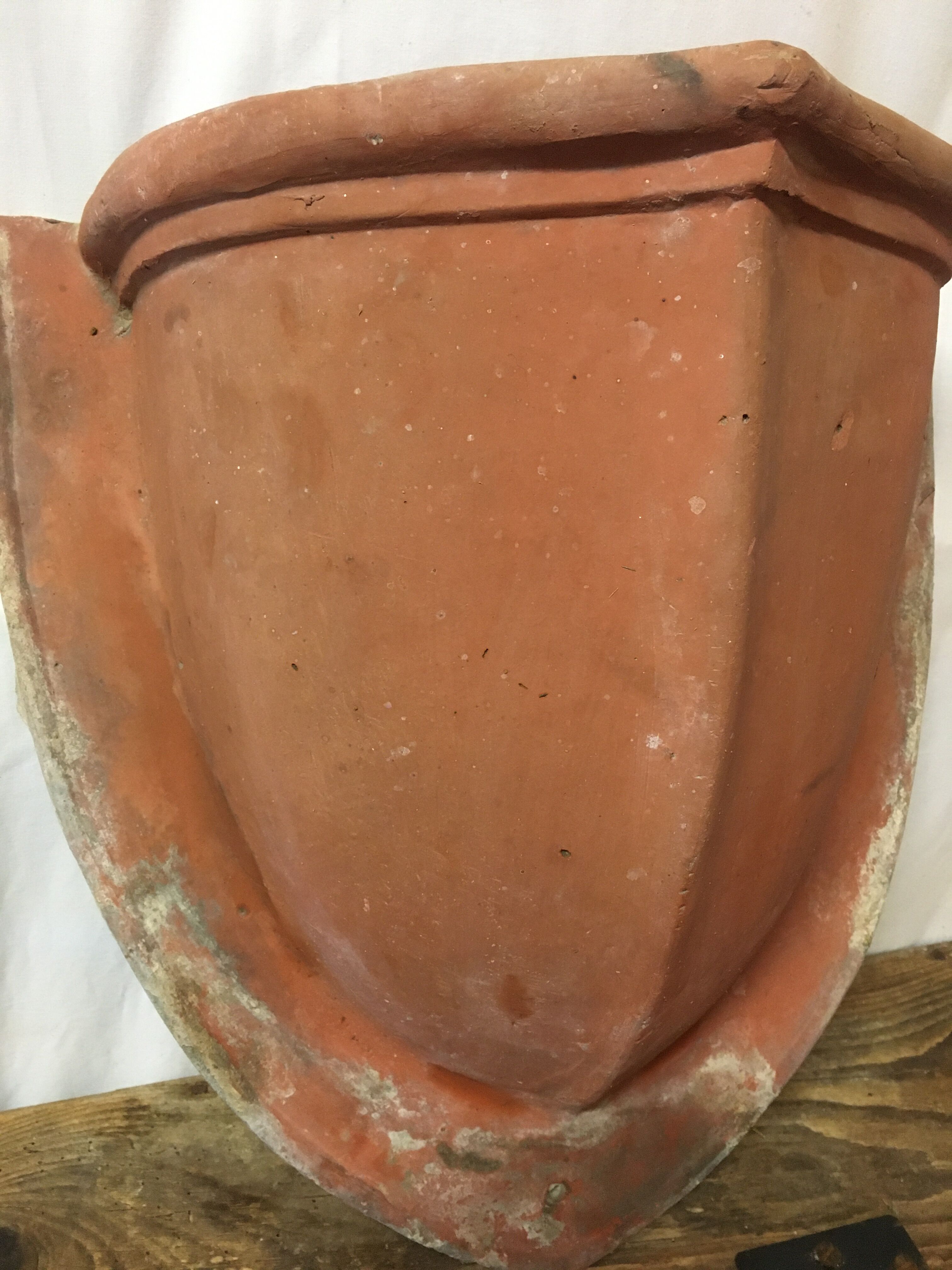 Old ventilation roof cat flap