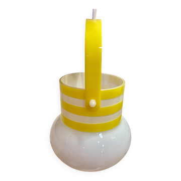 SUSPENSION GLASS SCANDINAVIAN DESIGN. 1960