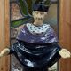 Saint Yves in Quimper faience from the 1930s by Jos Kervella.