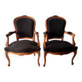 Louis XV Cabriolet Armchairs