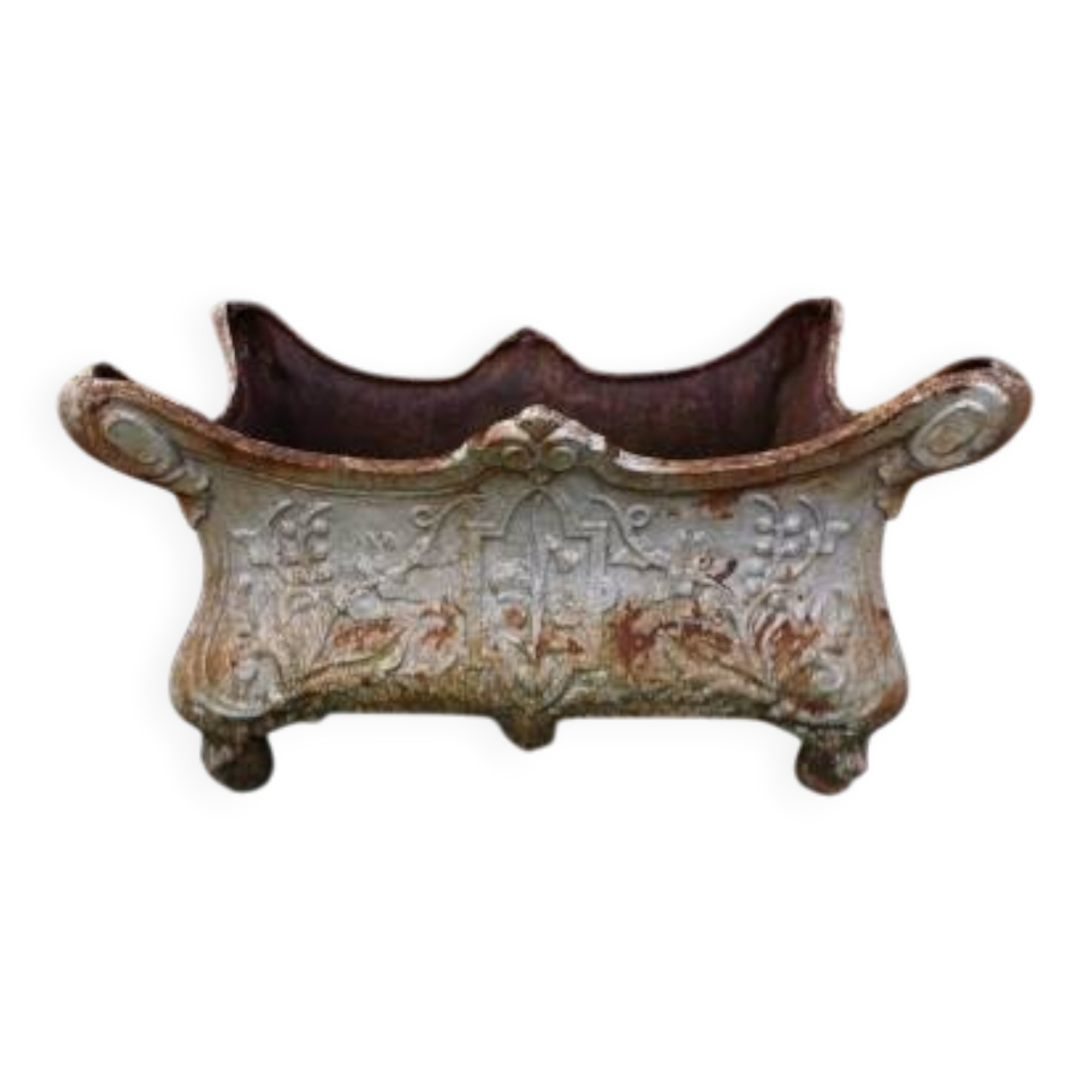 1 cast iron planter from 1900 from Charleville - Mézières