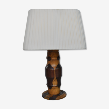 Lampe scandinave en teck 1970