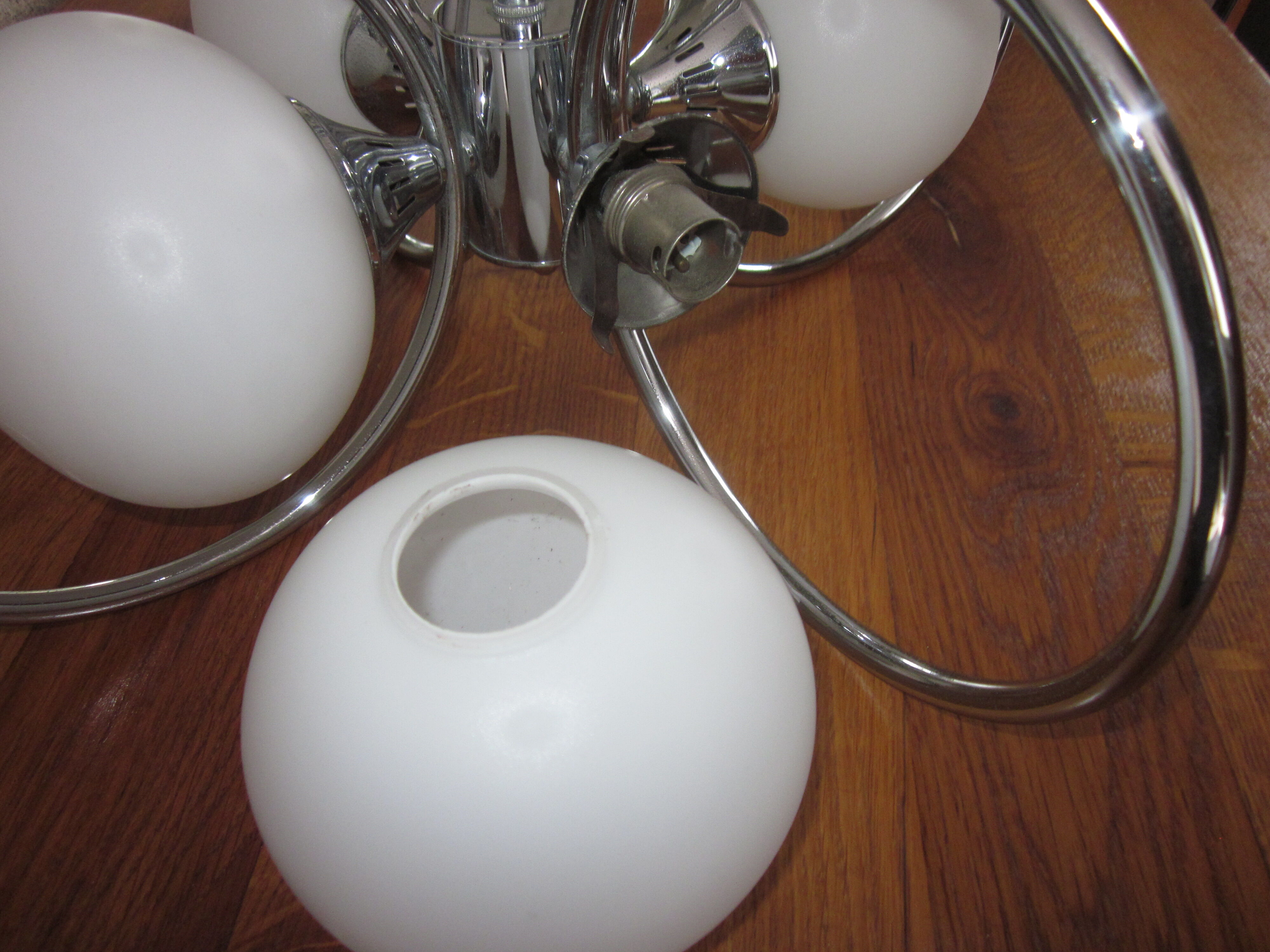 Chandelier years 70s sputnik