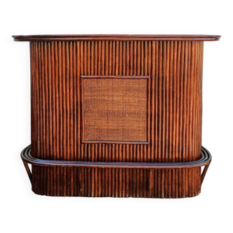Rattan trade counter