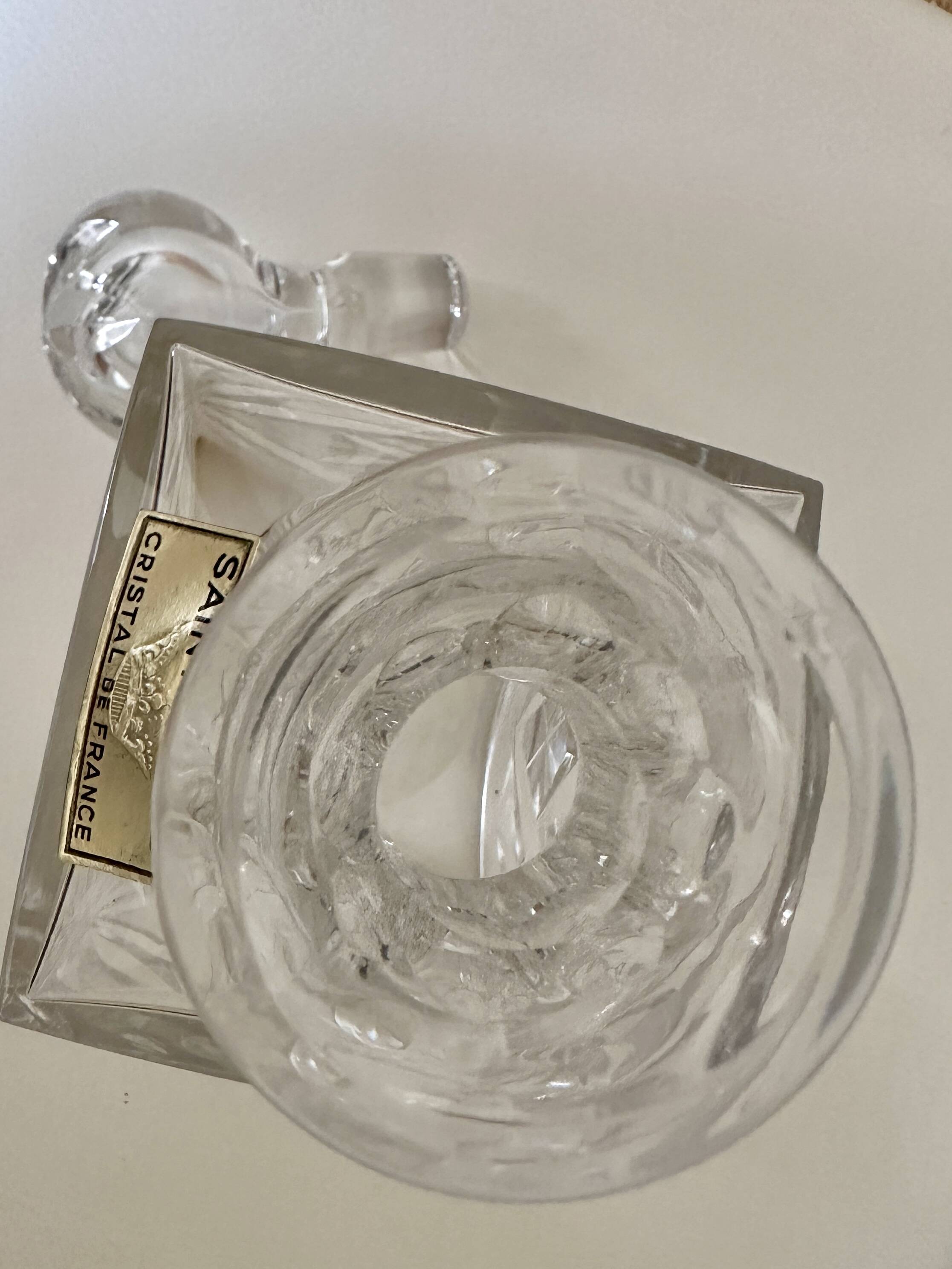 Crystal carafe Saint-Louis