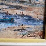 Oil on canvas CLAUDE MOURIER