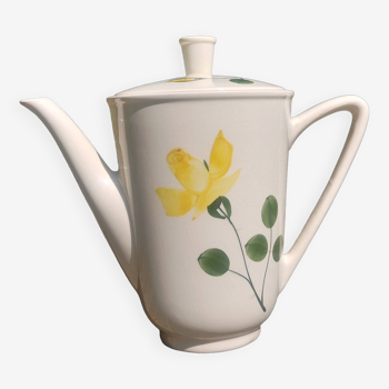 Porcelain coffee/teapot from the Villeroy & Boch earthenware factory, Ophélia model, 1950s/1960s