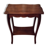 High wooden table