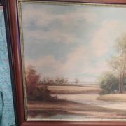 Grand tableau signé Percy