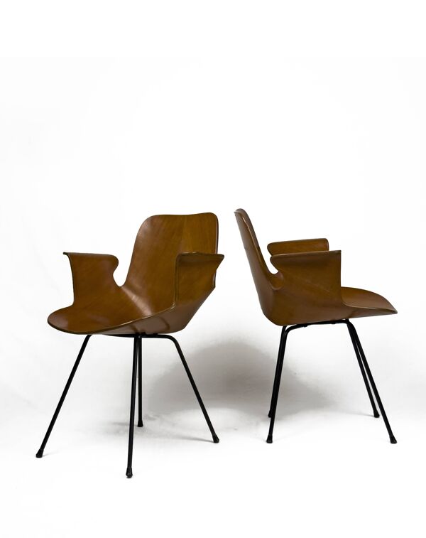 2 chaises Medea vintage de Vittorio Nobili (prix par chaise)