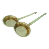 Ladles with old brass jams