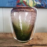 Murano crystal vase