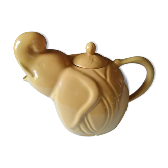 Vintage elephant-shaped teapot