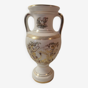 Greek Urn Vase - 24k Gold Decorations - Greek Mythology