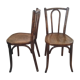 Paire de chaises bistrot Baumann