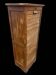 1920s fir curtain file cabinet