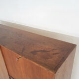 Teak highboard Model RT200/218 by Heinrich Riestenpatt for RT Mobel, Germany 1960's