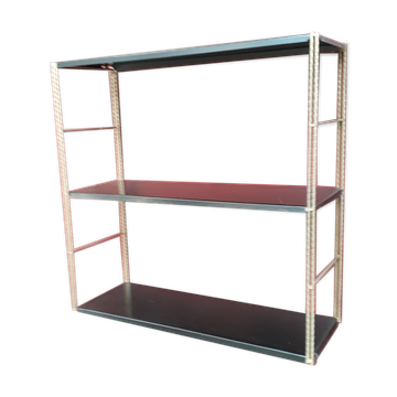 Étagère String métallique armature torsadée doré
