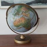 Globe with relief