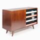 Original U-458 cabinet designed by Jiří Jiroutek in 1958