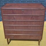 Scandinavian chest of drawers, 6 drawers
