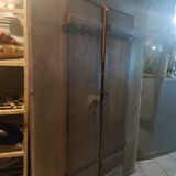 Doors of the old Alsatian wardrobe