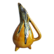 Tripod vase in Vallauris ceramic
