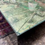 Table basse à motif végétal, 1970